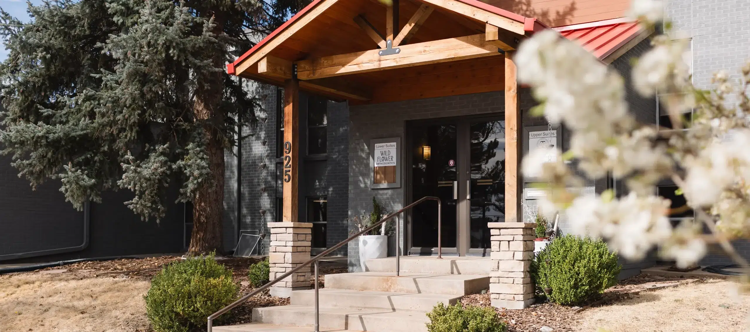 Exterior of the Wildflower Orthodontics office